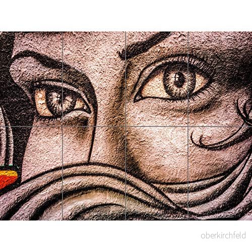 Artery8 Graffiti Eyes Dublin XL Giant Panel Poster (8 sektioner) 5059360895400