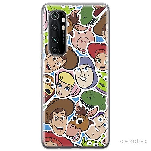 ERT GROUP mobiltelefonfodral för Xiaomi MI NOTE 10 Lite originalt och officiellt licensierat Disney mönster Toy Story 001 anpassad till formen på mobiltelefonen, fodral tillverkad av TPU plast 5904805587580