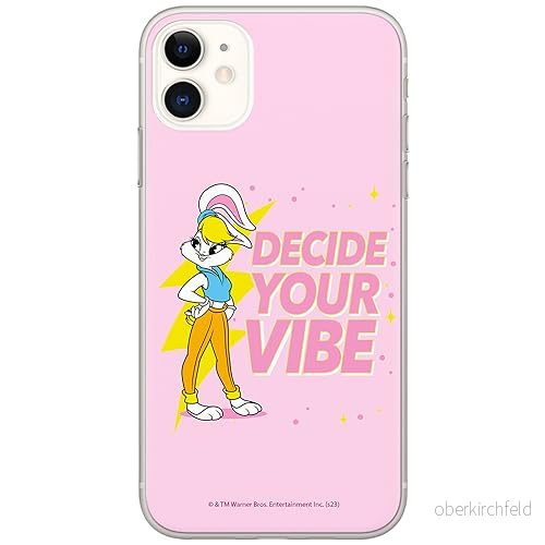 ERT GROUP mobiltelefonfodral för Iphone 11 originalt och officiellt licensierat Looney Tunes mönster Lola 006 optimalt anpassad till formen på mobiltelefonen, fodral tillverkad av TPU plast 5905795068813