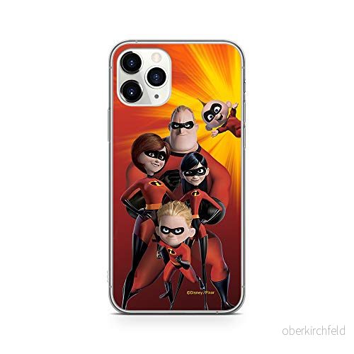 ERT GROUP mobiltelefonfodral för Apple Iphone 11 PRO MAX originalt och officiellt licensierat Disney mönster Iniemamocni 001 Vit anpassad till formen på mobiltelefonen, fodral tillverkad av TPU plast 5902980821505
