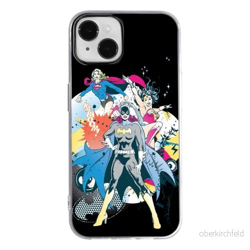 ERT GROUP mobiltelefonfodral för Apple Iphone 14 originalt och officiellt licensierat DC mönster Super Girls 001 optimalt anpassad till formen på mobiltelefonen, fodral tillverkad av TPU plast 5905131890085