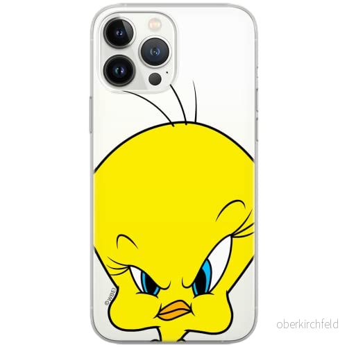 ERT GROUP mobiltelefonfodral för Samsung S21 PLUS originalt och officiellt licensierat Looney Tunes mönster Tweety 002 optimalt anpassad till formen på mobiltelefonen, gedeeltelijk transparant 5903932380996