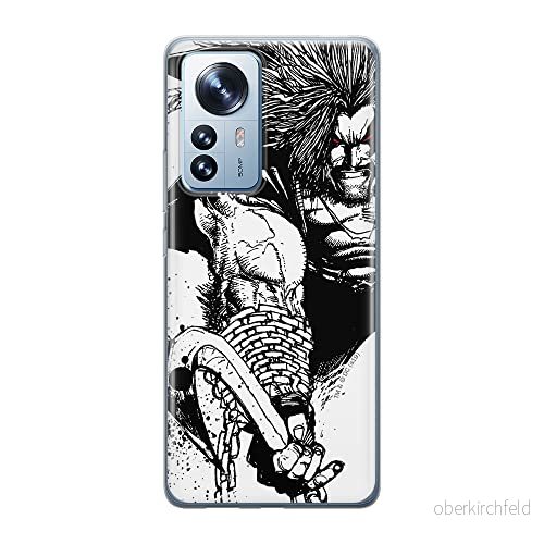 ERT GROUP mobiltelefonfodral för Xiaomi 12 / 12X originalt och officiellt licensierat DC mönster Lobo 004 optimalt anpassad till formen på mobiltelefonen, fodral tillverkad av TPU plast 5905511476281