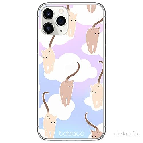 ERT GROUP mobiltelefonfodral för Iphone 11 PRO MAX originalt och officiellt licensierat Babaco mönster Cats 015 optimalt anpassad till formen på mobiltelefonen, fodral tillverkad av TPU plast 5905131071828