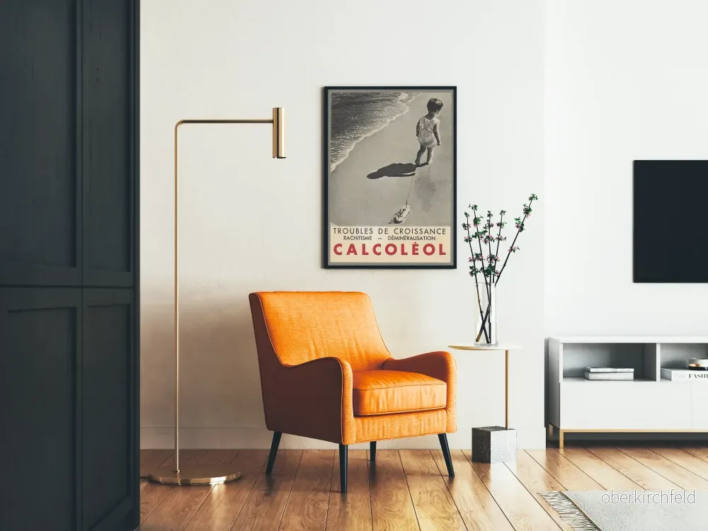 Vintageposter Calcoléol tillväxtproblem och mineralbrist - Bild 2