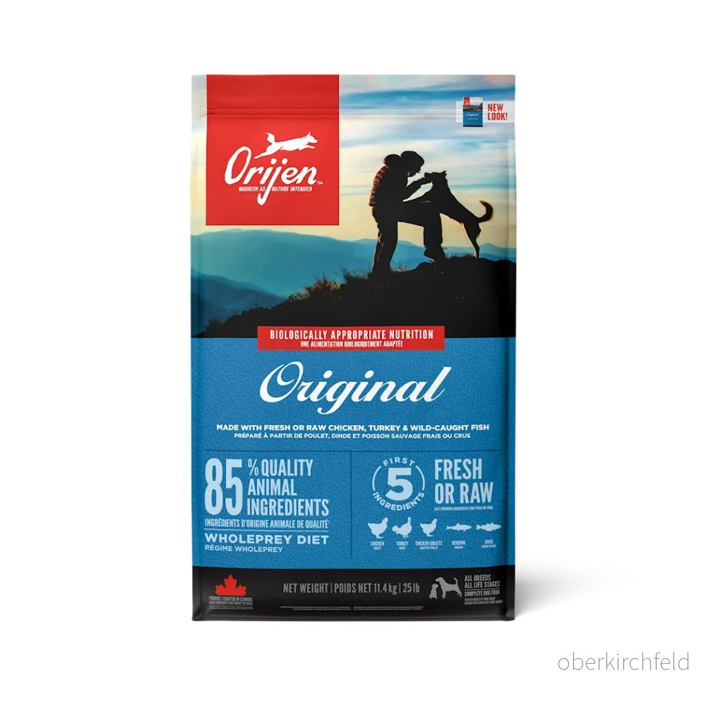 Orijen Original Torrfoder Hund 11,4 kg 64992182120