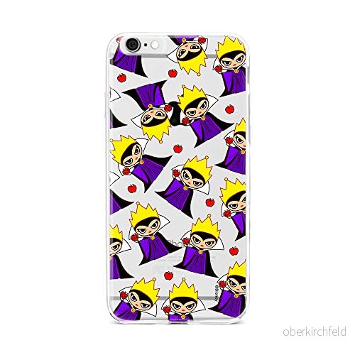 ERT GROUP mobiltelefonfodral för Iphone 6/6S originalt och officiellt licensierat Disney mönster The Evil Queen 003 optimalt anpassad till formen på mobiltelefonen, gedeeltelijk transparant 5905131469533