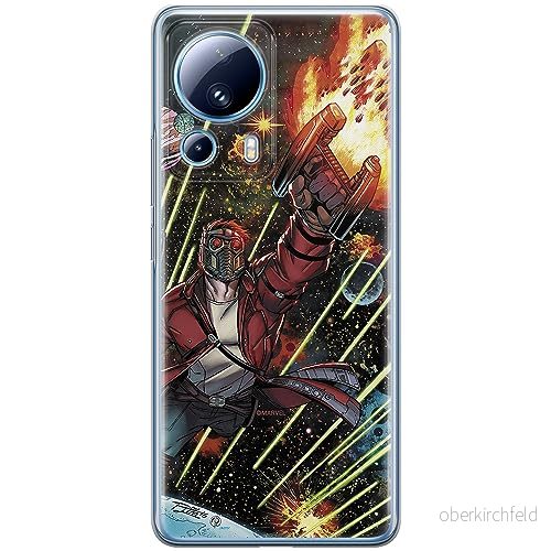 ERT GROUP mobiltelefonfodral för Xiaomi 13 LITE/CIVI 2 originalt och officiellt licensierat Marvel mönster Star Lord 004 anpassad till formen på mobiltelefonen, fodral tillverkad av TPU plast 5905511934378
