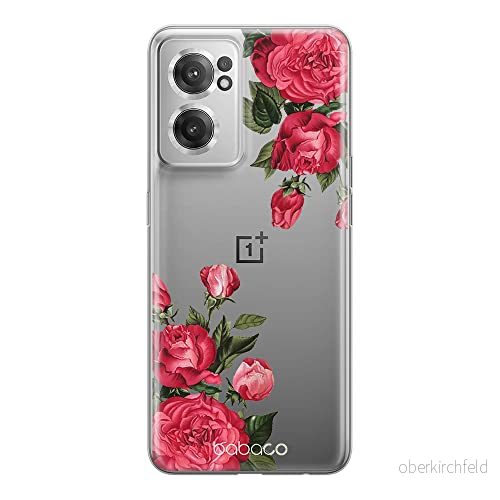 ERT GROUP mobiltelefonfodral för Oneplus NORD CE 2 originalt och officiellt licensierat Babaco mönster Flowers 007 optimalt anpassad till formen på mobiltelefonen, gedeeltelijk transparant 5905511284961