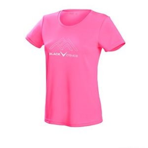 Black Crevice dam funktionell tröja I sportskjorta olika färger och storlekar löpartröja med motivtryck ventilerande damtröjor t shirt av 100% polyester 9120075054188