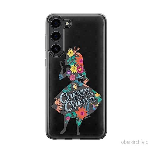 ERT GROUP mobiltelefonfodral för Samsung S23 PLUS originalt och officiellt licensierat Disney mönster Alice 002 optimalt anpassad till formen på mobiltelefonen, fodral tillverkad av TPU plast 5905511438753
