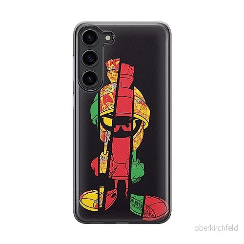 ERT GROUP mobiltelefonfodral för Samsung S23 PLUS originalt och officiellt licensierat Looney Tunes mönster Marwin 003 optimalt anpassad till formen på mobiltelefonen, fodral tillverkad av TPU plast 5905511445539