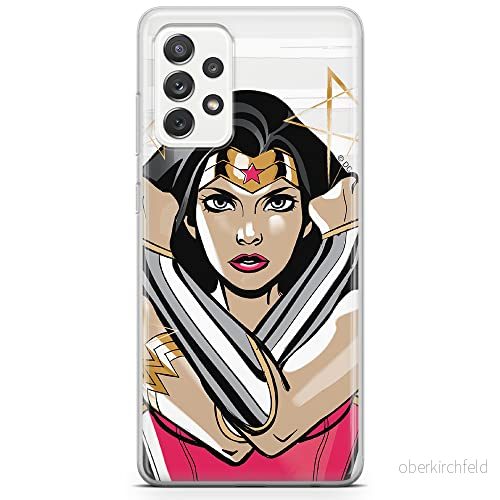ERT GROUP mobiltelefonfodral för Samsung A33 5G originalt och officiellt licensierat DC mönster Wonder Woman 003 optimalt anpassad till formen på mobiltelefonen, gedeeltelijk transparant 5904805353079