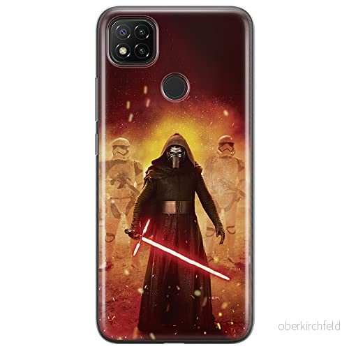 ERT GROUP mobiltelefonfodral för Xiaomi REDMI 9C originalt och officiellt licensierat Star Wars mönster Kylo Ren 001 optimalt anpassad till formen på mobiltelefonen, fodral tillverkad av TPU plast 5903040285077