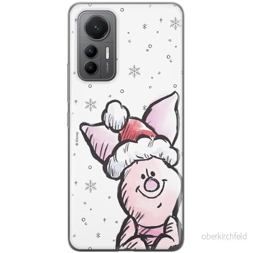 ERT GROUP mobiltelefonfodral för Xiaomi 12 LITE originalt och officiellt licensierat Disney mönster Winnie the Pooh & Friends 027, fodral tillverkad av TPU plast 5905511499310