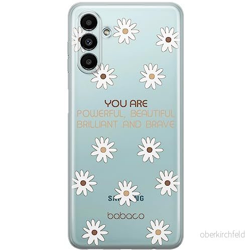 ERT GROUP mobiltelefonfodral för Samsung A13 5G/A04S originalt och officiellt licensierat Babaco mönster Positive vibes 003 optimalt anpassad till formen på mobiltelefonen, gedeeltelijk transparant 5904805572937