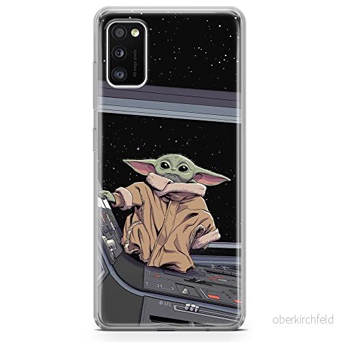 ERT GROUP mobiltelefonfodral för Samsung A41 originalt och officiellt licensierat Star Wars mönster Baby Yoda 025 optimalt anpassad till formen på mobiltelefonen, fodral tillverkad av TPU plast 5904805081002