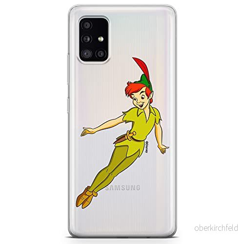 ERT GROUP mobiltelefonfodral för Samsung A51 5G originalt och officiellt licensierat Disney mönster Peter Pan 001 optimalt anpassad till formen på mobiltelefonen, gedeeltelijk transparant 5905131144096