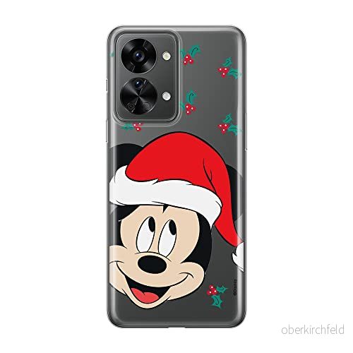 ERT GROUP mobiltelefonfodral för Oneplus NORD 2T 5G originalt och officiellt licensierat Disney mönster Mickey 041 optimalt anpassad till formen på mobiltelefonen, gedeeltelijk transparant 5905511265113