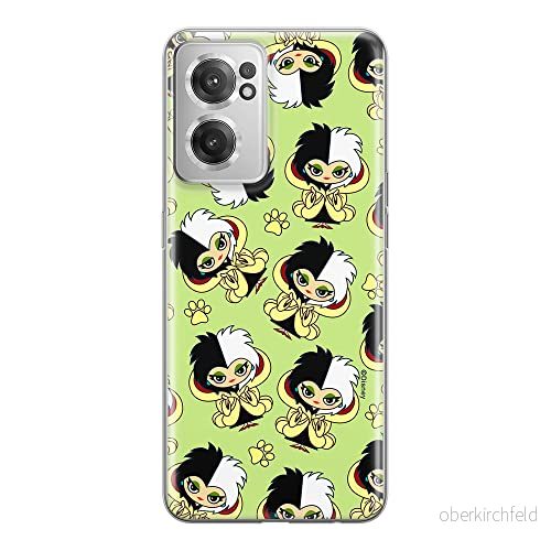 ERT GROUP mobiltelefonfodral för Oneplus NORD CE 2 originalt och officiellt licensierat Disney mönster Cruella 007 optimalt anpassad till formen på mobiltelefonen, fodral tillverkad av TPU plast 5905511295516