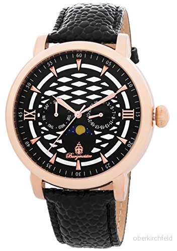 Burgmeister Armbandsur herr kvartsur Akron, BM217 322 4260317821538