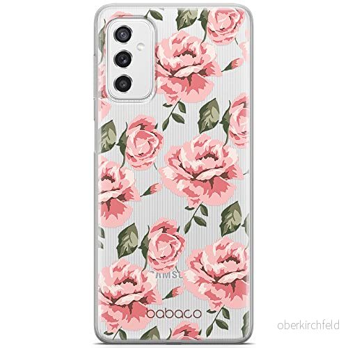 ERT GROUP mobiltelefonfodral för Samsung M52 5G originalt och officiellt licensierat Babaco mönster Flowers 013 optimalt anpassad till formen på mobiltelefonen, gedeeltelijk transparant 5904805492877