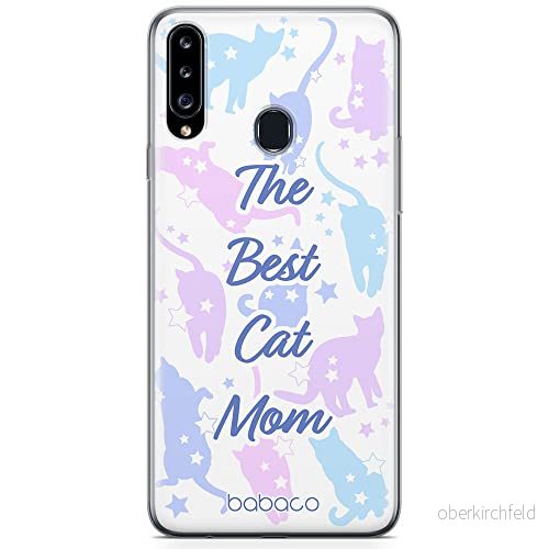 ERT GROUP mobiltelefonfodral för Samsung A20S originalt och officiellt licensierat Babaco mönster Cats 017 optimalt anpassad till formen på mobiltelefonen, fodral tillverkad av TPU plast 5905131082947