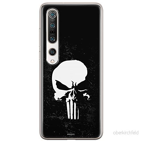 ERT GROUP mobiltelefonfodral för Xiaomi MI 10 / PRO originalt och officiellt licensierat Marvel mönster Punisher 002 anpassad till formen på mobiltelefonen, fodral tillverkad av TPU plast 5903537169644