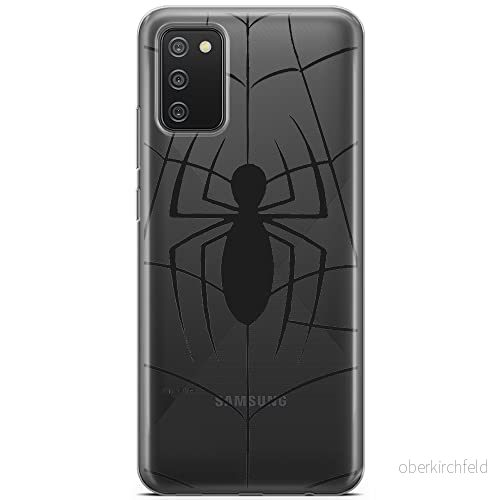 ERT GROUP mobiltelefonfodral för Samsung A02S originalt och officiellt licensierat Marvel mönster Spider Man 013 optimalt anpassad till formen på mobiltelefonen, gedeeltelijk transparant 5903040227237