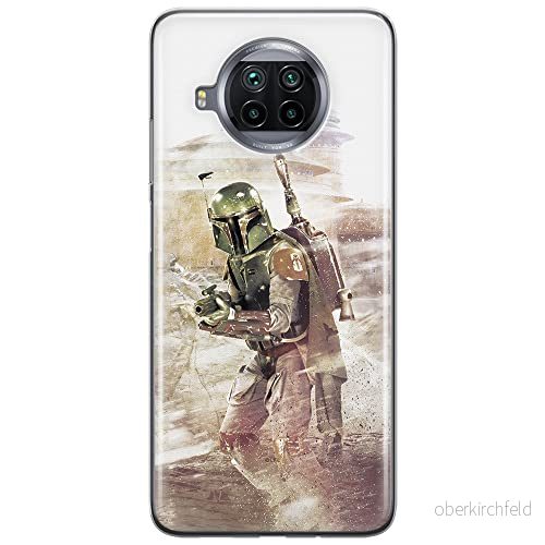 ERT GROUP mobiltelefonfodral för Xiaomi MI 10T LITE/REDMI NOTE 9 PRO 5G originalt och officiellt licensierat Star Wars mönster Boba Fett 001, fodral tillverkad av TPU plast 5903537162034