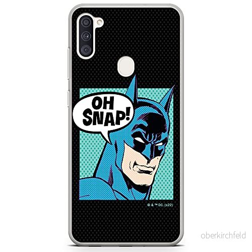 ERT GROUP mobiltelefonfodral för Samsung A11 / M11 originalt och officiellt licensierat DC mönster Batman 038 optimalt anpassad till formen på mobiltelefonen, fodral tillverkad av TPU plast 5905131548993