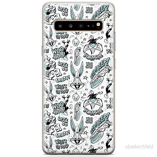 ERT GROUP Mobiltelefonskal för Samsung S10 5G original och officiellt licensierad Looney Tunes mönster 004 anpassad till mobiltelefonens form, TPU fodral 5904805505423