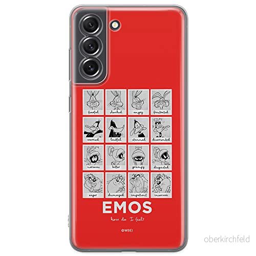 ERT GROUP mobiltelefonfodral för Samsung S21 FE originalt och officiellt licensierat Looney Tunes mönster 008 optimalt anpassad till formen på mobiltelefonen, fodral tillverkad av TPU plast 5903932987669