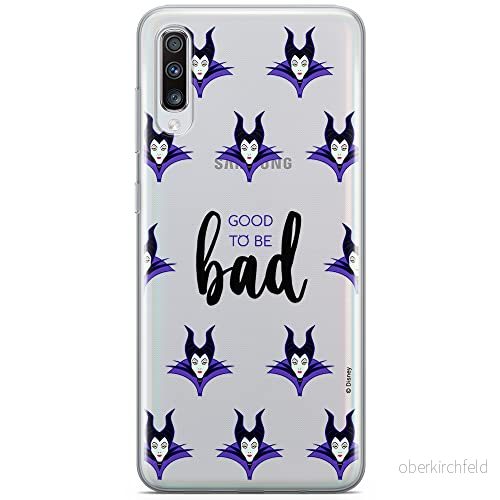 ERT GROUP mobiltelefonfodral för Samsung A70 originalt och officiellt licensierat Disney mönster Maleficent 002 optimalt anpassad till formen på mobiltelefonen, gedeeltelijk transparant 5903537593524