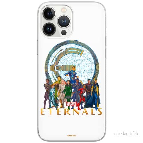 ERT GROUP mobiltelefonfodral för Apple Iphone 11 originalt och officiellt licensierat Marvel mönster Eternals 006 Vit optimalt anpassad till formen på mobiltelefonen, fodral tillverkad av TPU plast 5904805109263