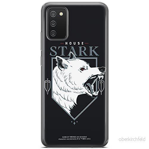 ERT GROUP mobiltelefonfodral för Samsung A02S originalt och officiellt licensierat Game od Thrones mönster of 007 anpassad till formen på mobiltelefonen, fodral tillverkad av TPU plast 5903932672411