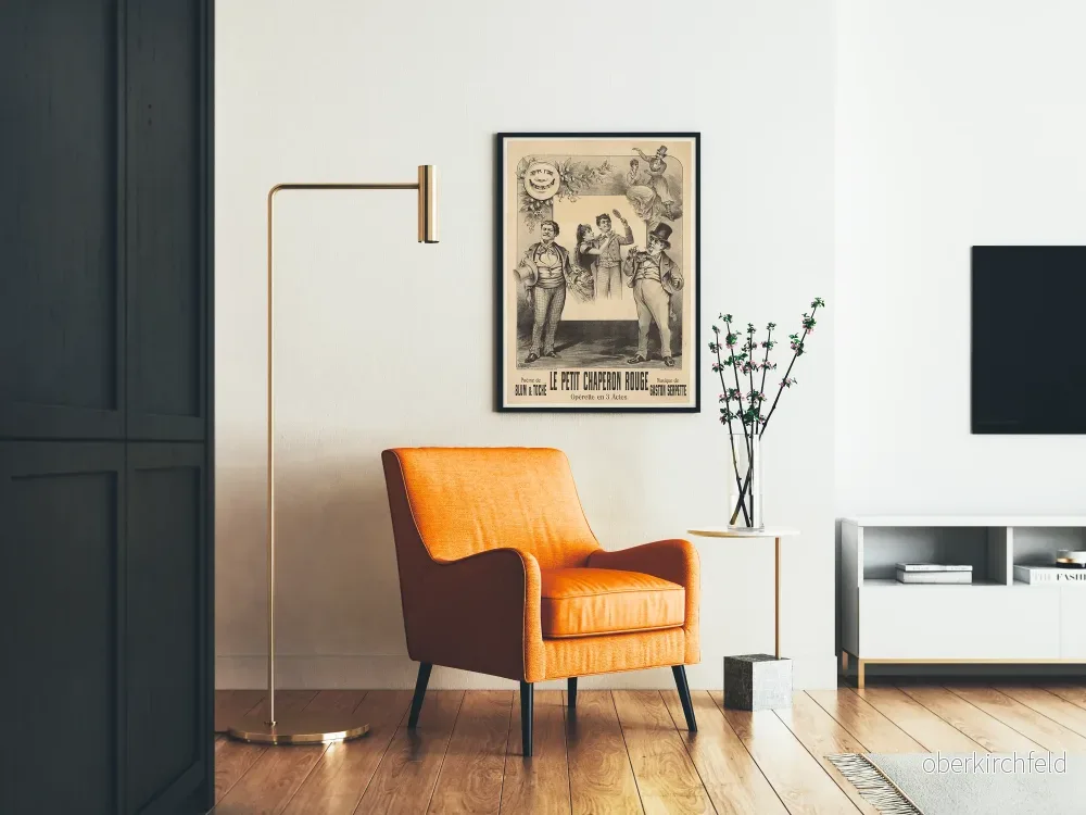 Vintageposter av Rödluvan - Operett i 3 akter - Bild 2