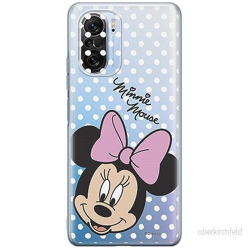 ERT GROUP mobiltelefonfodral för Xiaomi MI 11i/ REDMI K40/K40 PRO/POCO F3/ F3 PRO originalt och officiellt licensierat Disney mönster Minnie 008, gedeeltelijk transparant 5905511878665