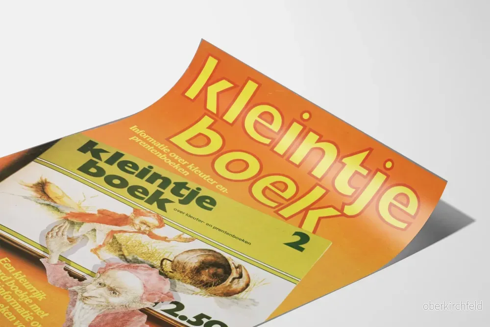 Vintageposter kleintje boek 2 - Väggdekoration för barn och böcker - Bild 3