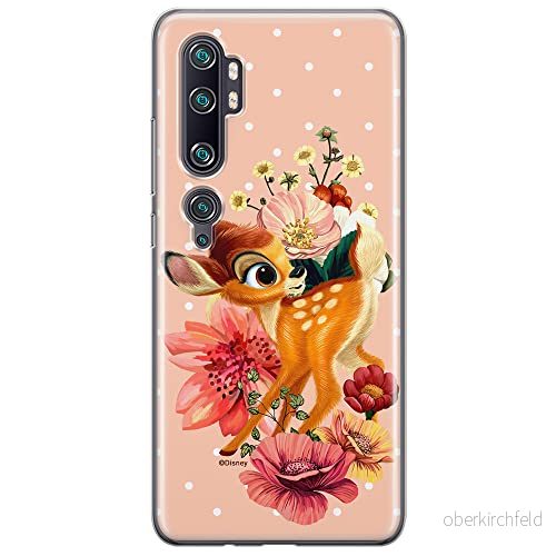 ERT GROUP mobiltelefonfodral för Xiaomi MI NOTE 10 / PRO originalt och officiellt licensierat Disney mönster Bambi 014 anpassad till formen på mobiltelefonen, fodral tillverkad av TPU plast 5904805361432