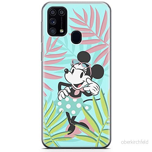 ERT GROUP mobiltelefonfodral för Samsung M31 originalt och officiellt licensierat Disney mönster Minnie 040 optimalt anpassad till formen på mobiltelefonen, fodral tillverkad av TPU plast 5904805480843