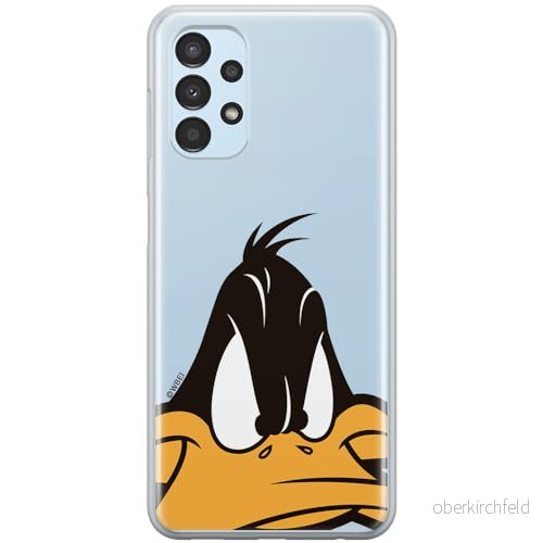 ERT GROUP mobiltelefonfodral för Samsung A13 4G originalt och officiellt licensierat Looney Tunes mönster Duffy 001 optimalt anpassad till formen på mobiltelefonen, gedeeltelijk transparant 5904805542923