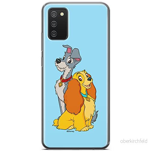 ERT GROUP mobiltelefonfodral för Samsung A02S originalt och officiellt licensierat Disney mönster Lady and the Tramp 003 optimalt anpassad till formen på mobiltelefonen, fodral tillverkad av TPU plast 5905131153104