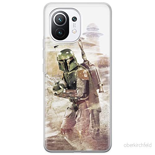 ERT GROUP mobiltelefonfodral för Xiaomi 11 originalt och officiellt licensierat Star Wars mönster Boba Fett 001 optimalt anpassad till formen på mobiltelefonen, fodral tillverkad av TPU plast 5903537119571