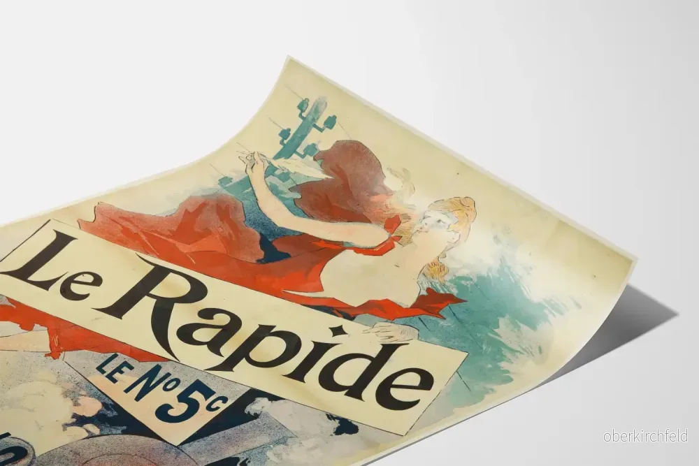 Vintageposter Le Rapide Grand Journal Quotidien - Bild 3