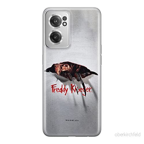 ERT GROUP mobiltelefonfodral för Oneplus NORD CE 2 originalt och officiellt licensierat Horror mönster Nightmare of Elm Street 008, fodral tillverkad av TPU plast 5905511292232