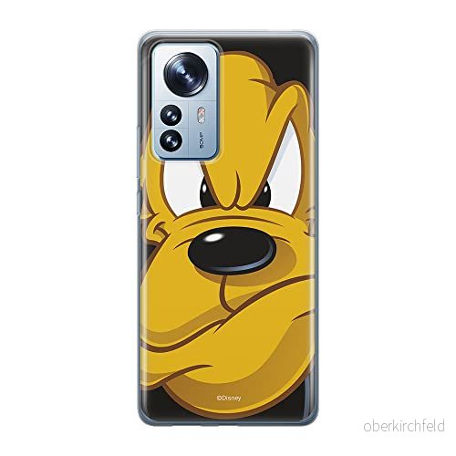 ERT GROUP mobiltelefonfodral för Xiaomi 12 / 12X originalt och officiellt licensierat Disney mönster Pluto 002 optimalt anpassad till formen på mobiltelefonen, fodral tillverkad av TPU plast 5905511477042