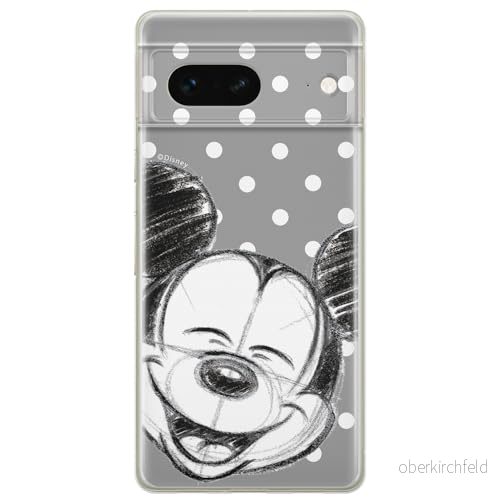 ERT GROUP mobiltelefonfodral för Google PIXEL 7 originalt och officiellt licensierat Disney mönster Mickey 010 optimalt anpassad till formen på mobiltelefonen, fodral tillverkad av TPU plast 5905795140090