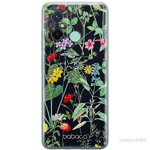 ERT GROUP mobiltelefonfodral för Xiaomi REDMI 12C/ 11A originalt och officiellt licensierat Babaco mönster Flowers 041 anpassad till formen på mobiltelefonen, fodral tillverkad av TPU plast 5905511847715