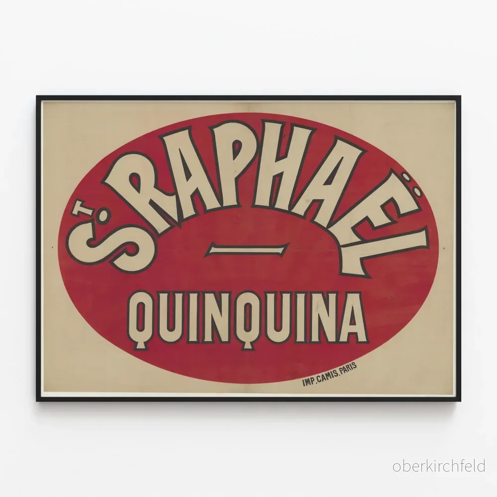 Vintageposter St Raphaël Quinquina – Retro väggdekoration Vintageposter St Raphaël Quinquina – Retro väggdekoration